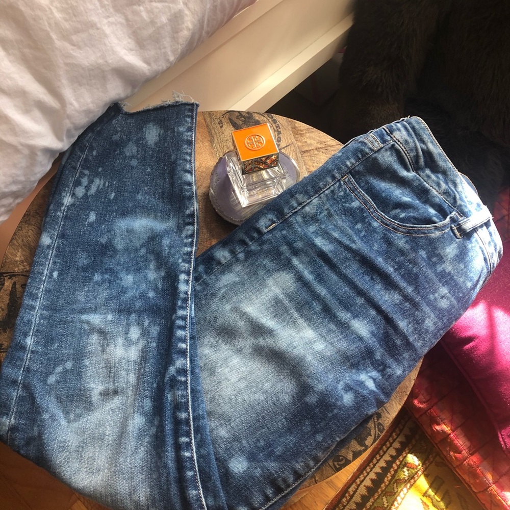 ACID SPLATTER WASH AE HIGH RISE JEANS